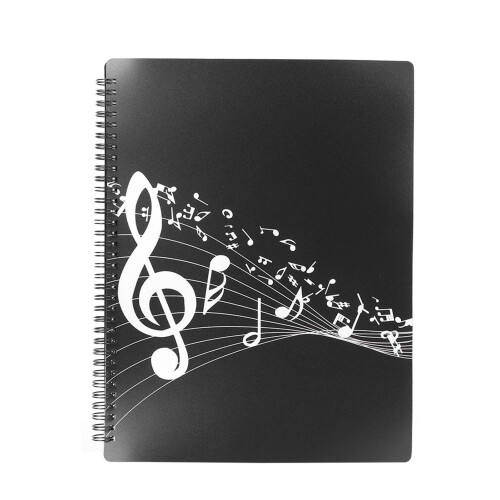 Waterproof A4 Music Folder ABS Piano Guitar Accessories 40 Sheets 1