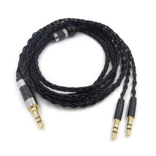 (3.5mm) 2.5mm/3.5mm/4.4mm Plug Interface Headphone Cable For Hifiman Sundara/ananda