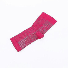 (Pink, L XL) Compression Socks Ankle Bandage Open Toe Plantar Fasciitis Socks Pain Relief Sleeves