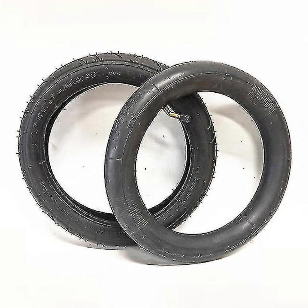 (A set) 1x 12 Inch 280 X 65-203 Thicken Tyre And Tube compatible with Pushchair Childen Car Baby Stroller Inner Outer Tire Children's Tricycle