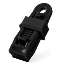 (Black) Adjustables Heavy Duty Lock Grip compatible with Tarp & Shades Cloth Strong Windproof Awning Clamp compatible with Outdoor