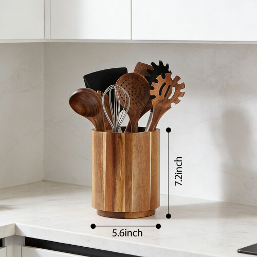 Durable Wooden Kitchen Assistant Adds Style While Organizing 2