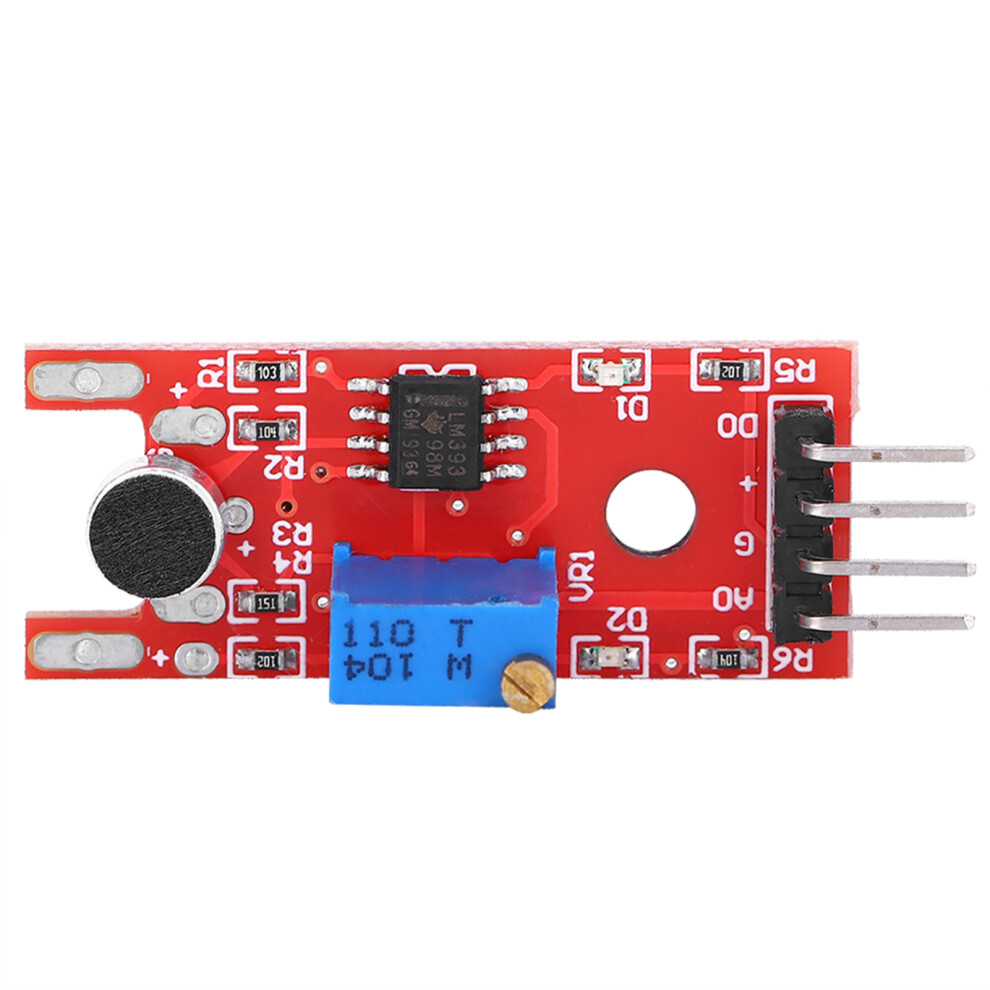 Ky-038 Sound Sensor 5 Pack Compact Microphone Amplifier Modules For Projects 4631392128759
