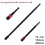 3Pcs 75/150/300mm Screwdriver Bit Holder Magnetlc Extended Self-Locking Extension Rod Quick Release 1/4 Inch Hex 2