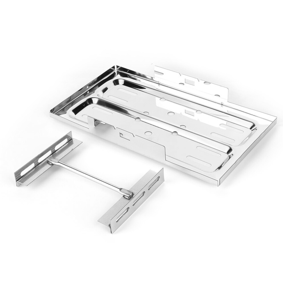 Stainless Steel Battery Tray, Universal, Polished 7444352315093