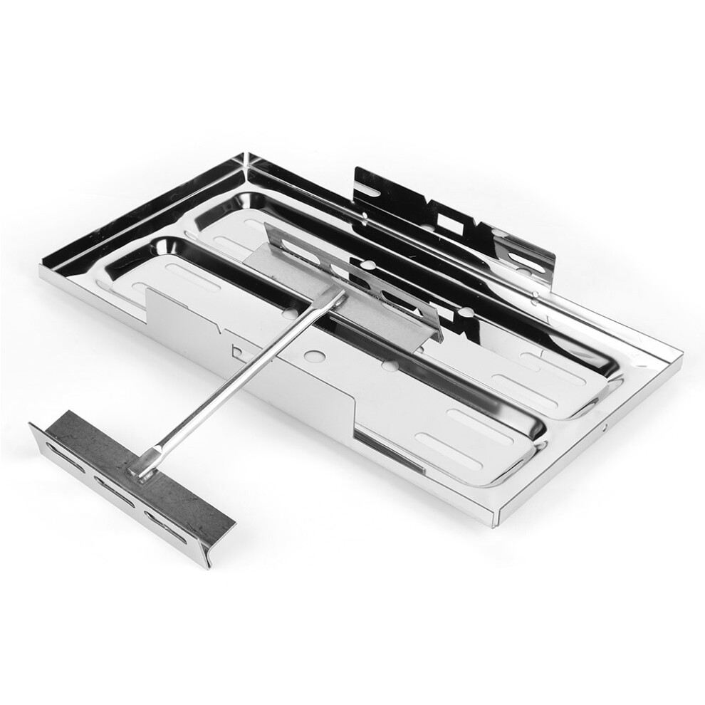Polished Stainless Steel Universal Battery Tray 7444352244386