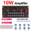 10W  Amplifier Board MP3 Audio Decoder Board 3.7V-24V Audio Power Module with USB/TF/FM for DIY Home Speaker 3