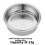 3pcs 51mm Stainless Steel Coffee Filter Basket, Reusable Coffee Machine Filter for Single/Double/Four Cup 3