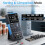LC1020E LCRMeter,Resistor Inductor CapacitorTester,Sorting,19,999 Counts Dual Parameter Display,Adjustable 100Hz-100kH 6
