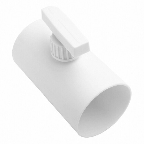 (100mm) Manual Round Duct Airflow Control Valve with Switch 2