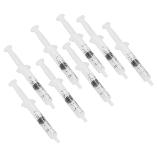 2.5ml Perfume Syringe Dispenser 8 Pack, Plastic Cosmetic Refill Tool 2