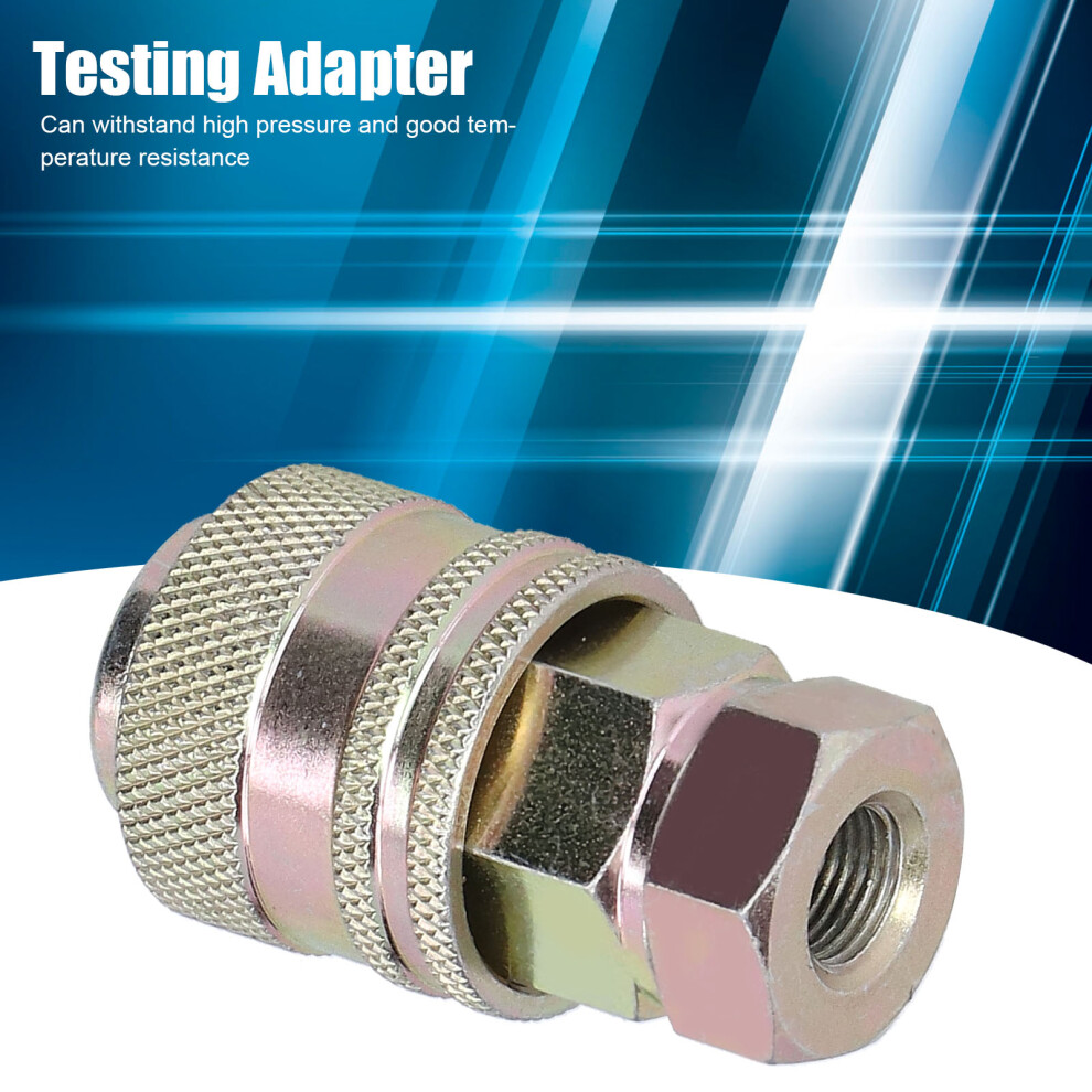 Hydraulic Testing Adapter G1/8 Steel Female Quick Connect Pressure Connector 4361392131021