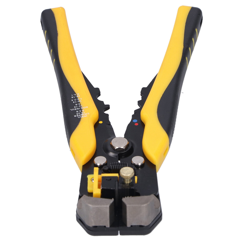 3-In-1 Wire Stripper & Crimper Pliers, Hs-D2, 0.2-6.0Mmâ², Yellow 3201392130956