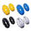 (White, L) 3d Style Universal Car Brake Caliper Upgrade Caliper Bushing 1