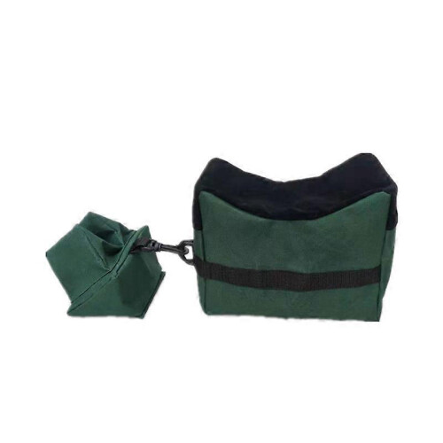(olive green) Empty Hunting Sandbag Set Front Rear Support Rifle Rest Bag