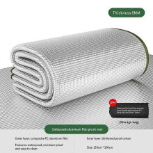 (8MM (150x200cm)) Moisture-proof Intensification Flooring Mat Picnic Mat Waterproof Beach Mat Tent Mat Outdoor Camping Soft Waterproof Outdoors