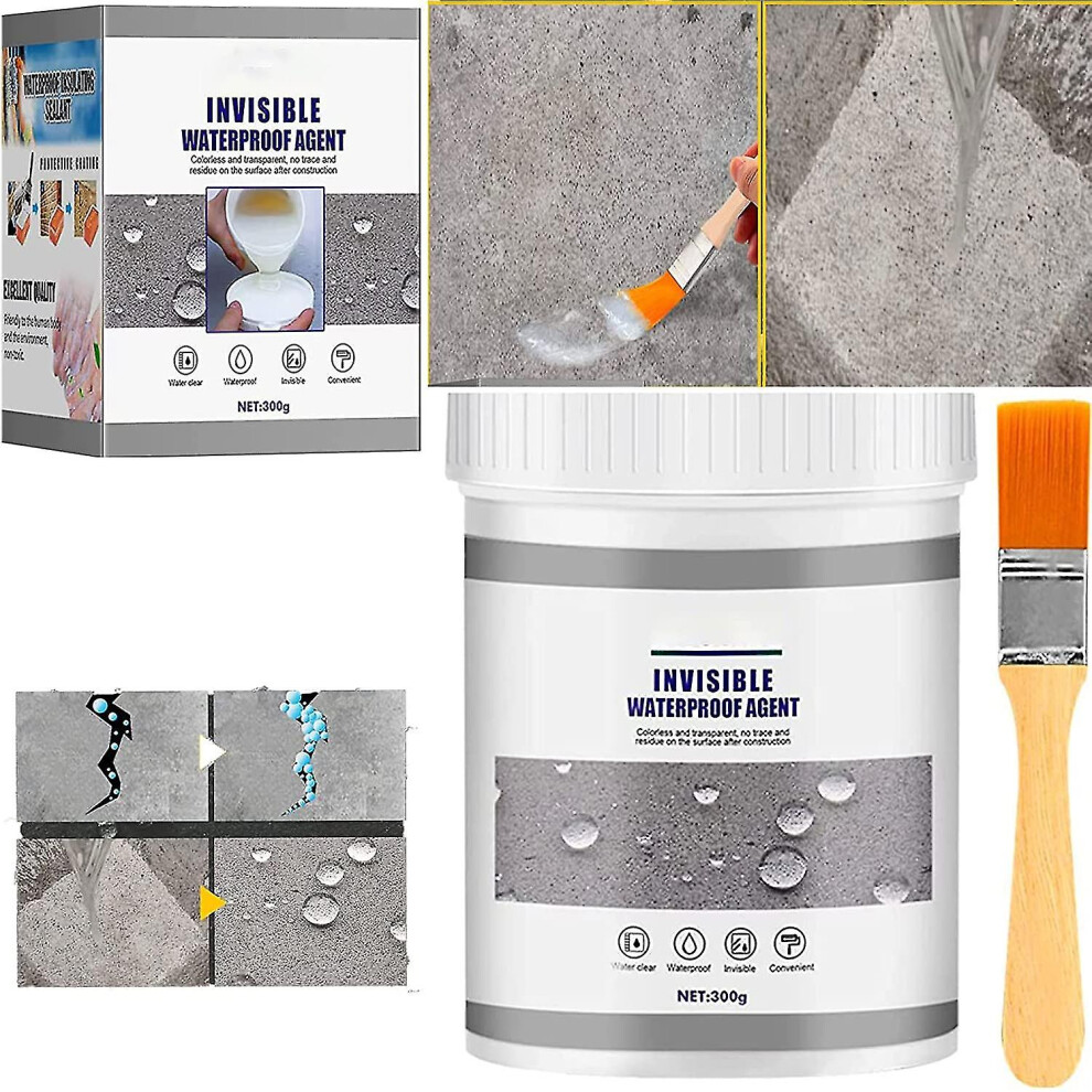 (300G) Waterproof Insulating Sealant,Super Strong Bonding Sealant,Invisible Waterproof Anti-Leakage Agent,Repair Leaks Anywhere In Seconds Stcyv 3838645221705