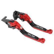 (RBR-NC750) Nc750s Nc750x Nc 750 Motorcycle Accessories Cnc Brake Clutch Levers Adjustable Handle Lever compatible with Honda Nc750 S / X 2016-2021