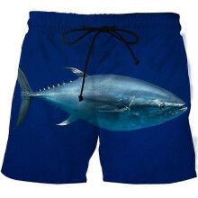 (CBDK-2607, L) Summer Men Women colorful mushrooms Pants 3D Print Fashion Beach Shorts black swimming sports casual shorts