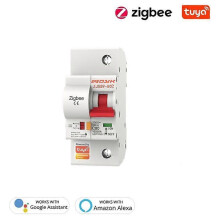 (100A) 1P/2P/3P/4P Tuya Zigbee Smart Circuit Breaker 16A-125A Automatic Switch Overload Short Circuit Works