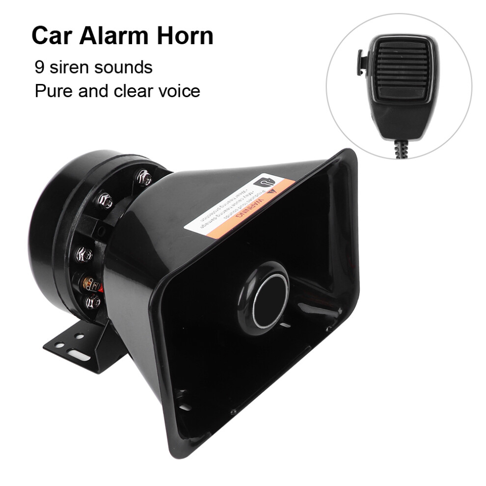 Loud 130Db Car Siren Megaphone 7444352454310