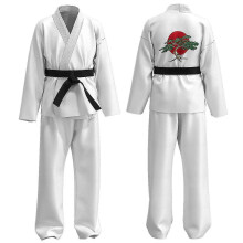 (S) Kung Fu Boys Taekwondo Clothes Cos Service Cobra Karate Training compatible with Men And Wom0en Boys And Girls