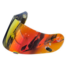 (Aurora Red) Full Face Helmet Visor Motorcycle Helmet Visor Lens compatible with HJC CL-16 CL-17 CS-15