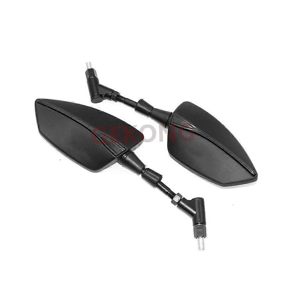 (No Logo ) Sh 125 Motorcycle Mirrors Compatible With Honda Sh125i Sh150i Sh 125I 150I Sh125 Sh150 Screw Thread Left Right Rear Rearview Mirrors Black 3144220218467