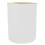 6Pcs Bathroom Set PP + Bamboo White Gray Black Size As Shown 13