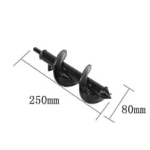 (8CMx25CM) 4 Sizes Garden Auger Drill Bit Tool Spiral Hole Digger Ground Drill Earth Drill