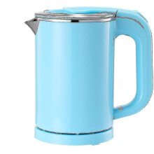 (Blue) Portable Electric Kettle-0.5l Small Stainless Steel Travel Kettle[advanced Quality!50%off]