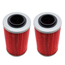 (2 PCS) 1 pc or 2 pcs High Premium Cartridge Oil Filter compatible CAN-AM SPYDER GS 2008 2009 SPYDER RS 2009-2012 SPYDER RT 2010 2011 2012 2013