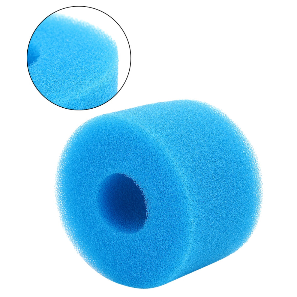 Concentric Pool Filter Sponge Reusable Blue