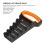 Wall-Mounted Wrench Organizer Shelf Bracket Self-Locking 5-12 Capacity 5
