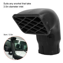 3.5in Car Snorkel Dust Collector Air Intake Universal Replacement