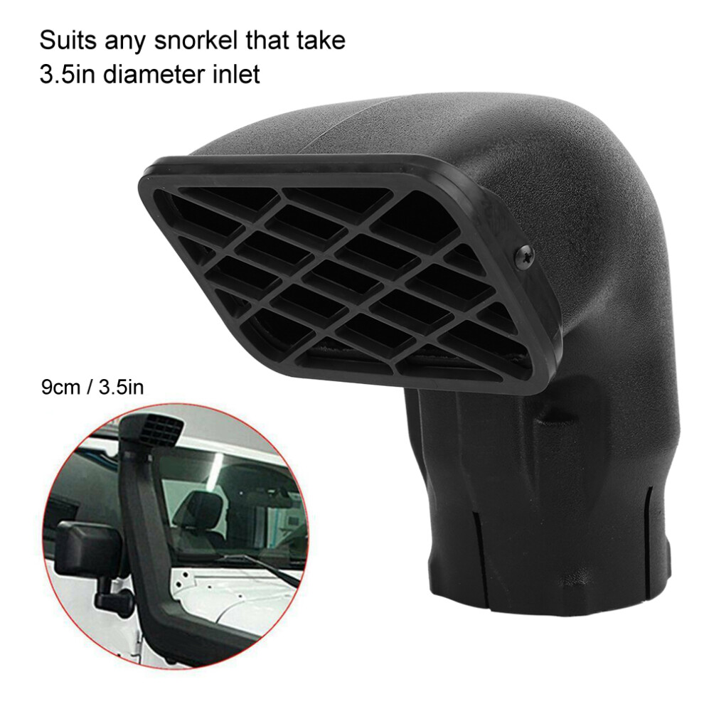3.5In Car Snorkel Dust Collector Air Intake Universal Replacement 3651392432992