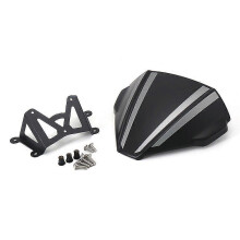 (Black grey) compatible with Yamaha Mt-09 Sp Fz-09 Mt09 Fz09 2021 2022 Motorcycle Accessories Front Windshield Windscreen Airflow Wind Deflecto