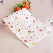 (strawberry) 300cm Cute Polka Dots Shelf Paper Cabinet Drawer Liner Kitchen Table Mat