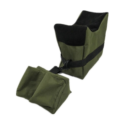 (army green) Empty Hunting Sandbag Set Front Rear Support Rifle Rest Bag 1