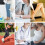 (L) Compression Sock compatible with Men Women, Plus Size Compression Socks Wide Calf, High Knee Flight Socks Medical Compression 5