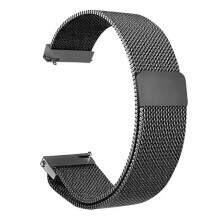 (Black, 20mm) Cinturini per orologi in metallo resistenti per uomo e donna