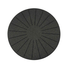 (24cm) Scratch Protector Induction Cooktop Mat Silicone Nonslip Pad Black