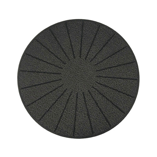 (24cm) Scratch Protector Induction Cooktop Mat Silicone Nonslip Pad Black
