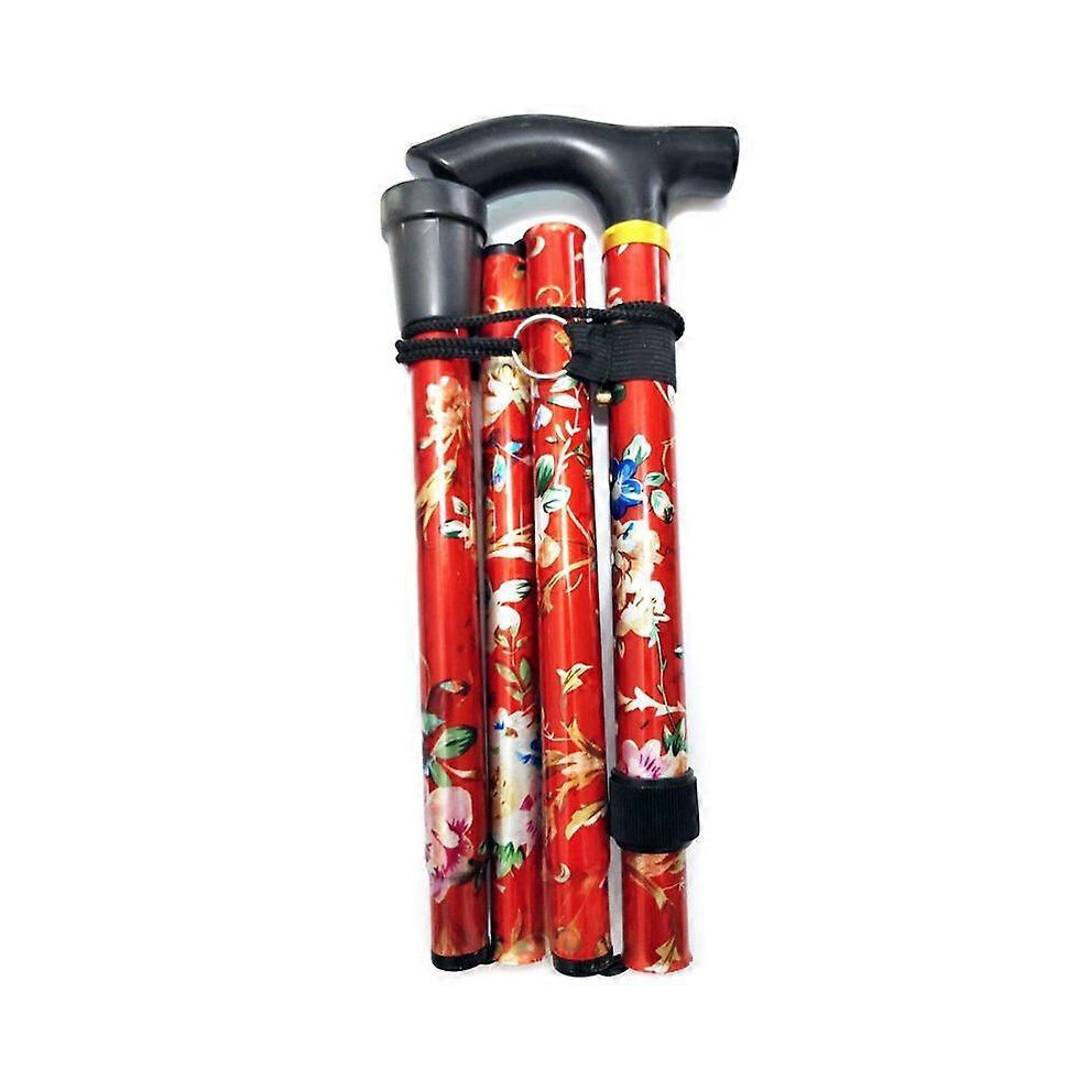 Red (Red) Heavy Duty Lightweight Walking Cane For Adults & Seniors