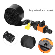 12m PVC Trampoline Water Sprinkler Garden Cooling Toy for Kids