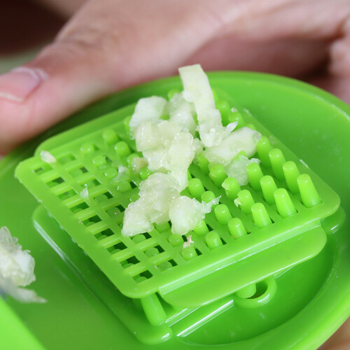 Multifunction Garlic & Vegetable Press Kitchen Chopper for Fruit & Ginger 2