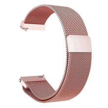 (Rose Pink, 20mm) Cinturini per orologi in metallo resistenti per uomo e donna