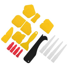17Pcs Sealant Spreader Kit Silicone Plastic Glass Glue Finishing Tool