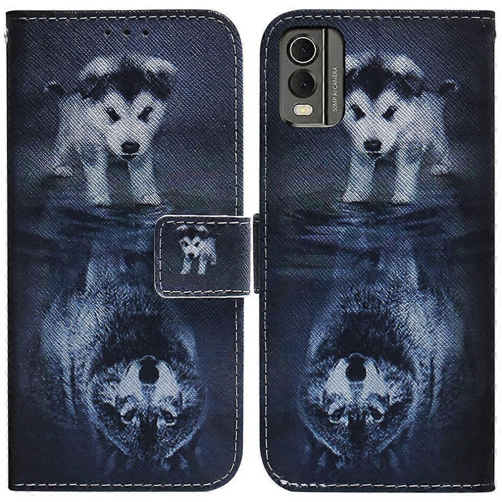 (Black) Colorful Leather Case For Nokia C32 Black 5996097112991