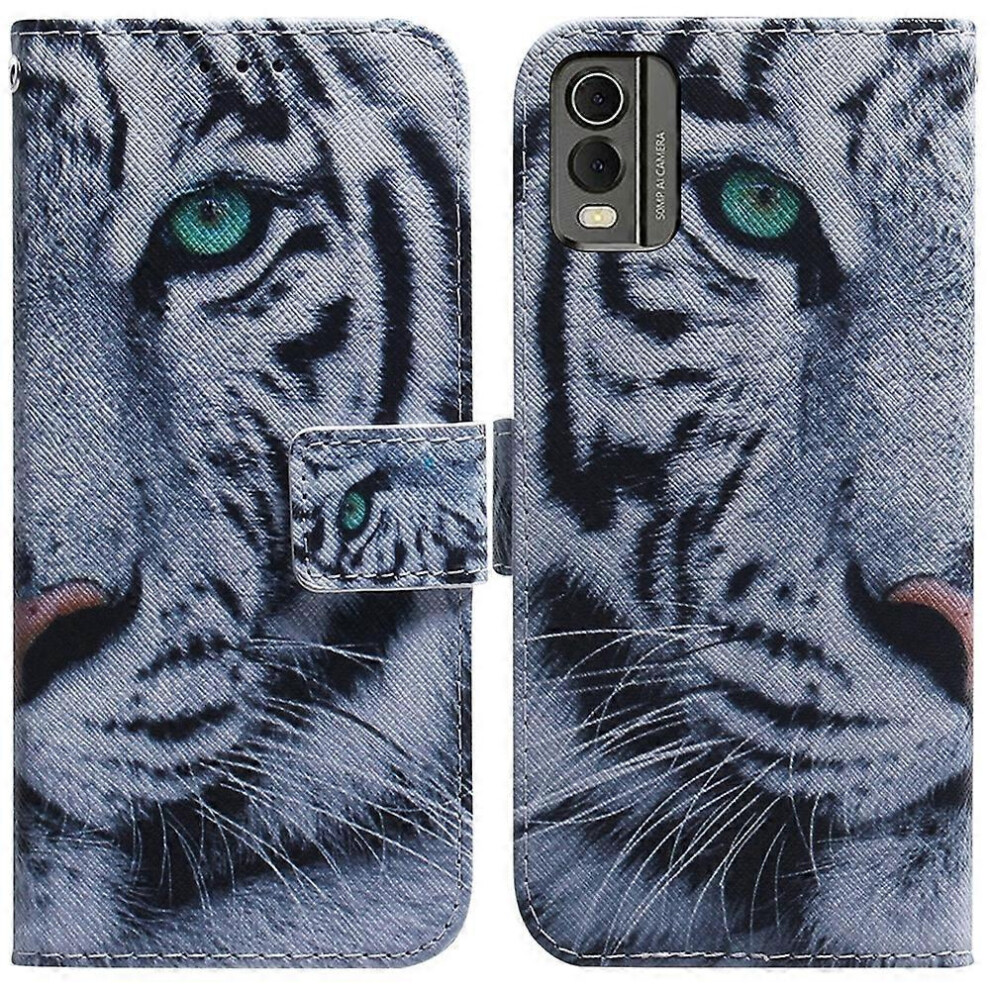 (Grey) Colorful Leather Case For Nokia C32 Grey 5996097113028